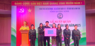 LỄ XUẤT QUÂN KHÓA 3 – “HỌC KỲ TRONG QUÂN ĐỘI” NĂM 2025