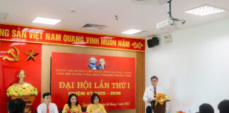 ĐẠI HỘI CHI BỘ CUNG VĂN HÓA THANH THIẾU NHI LẦN THỨ I, NHIỆM KỲ 2025 – 2030